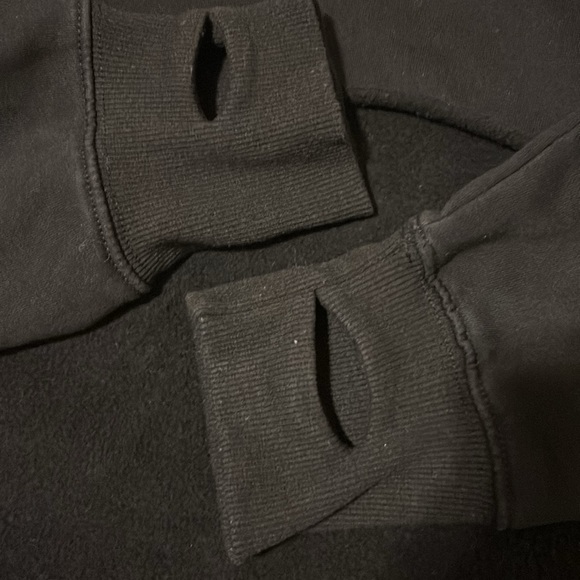 Current  Mood Black Hoodie with Silver Chain Detail - Picture 6 of 12